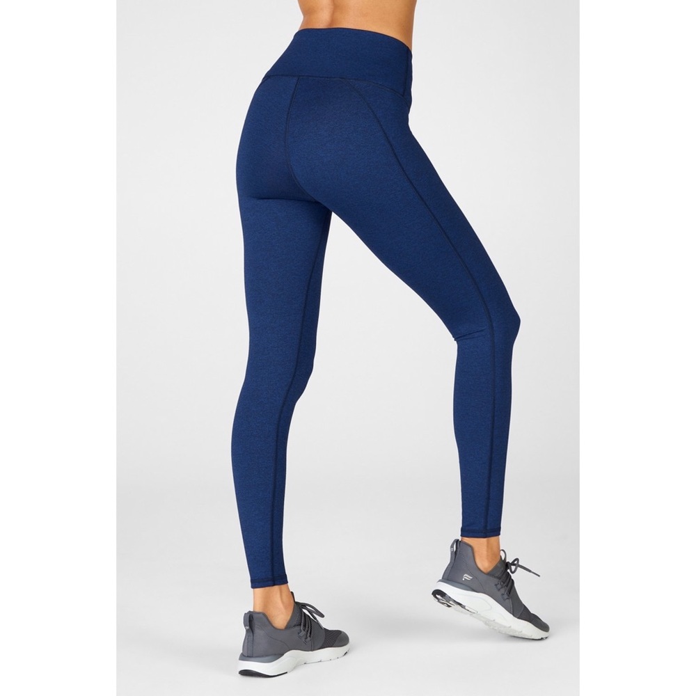 High-Waisted Heatherknit 7/8‎ Legging
